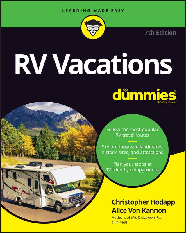 RV Vacations For Dummies by Alice Von Kannon, Christopher Hodapp