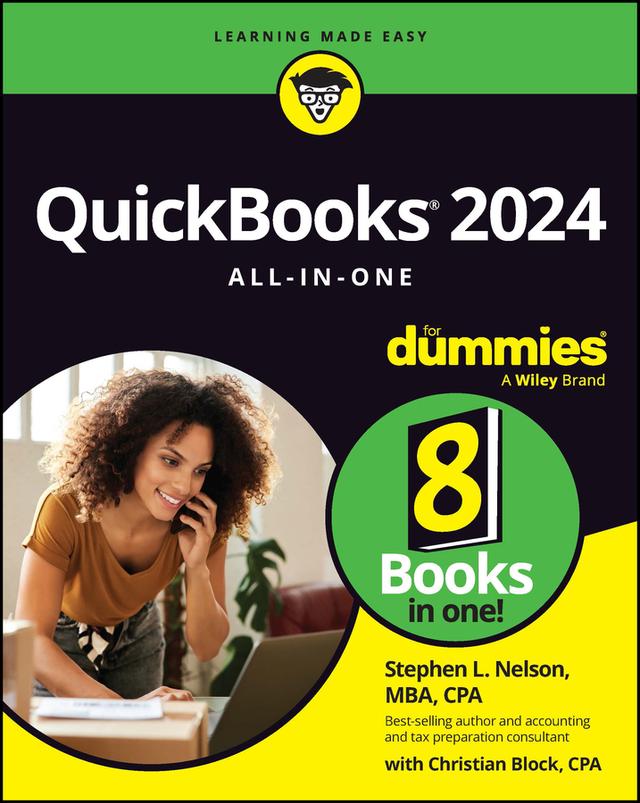 QuickBooks 2024 All-in-One For Dummies by Christian Block, Stephen L. Nelson