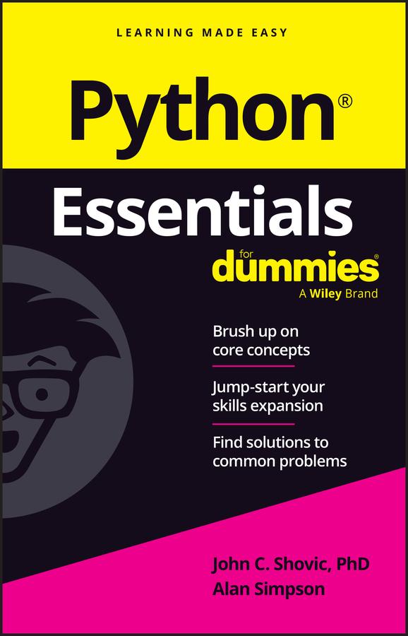 Python Essentials For Dummies by Alan Simpson, John C. Shovic