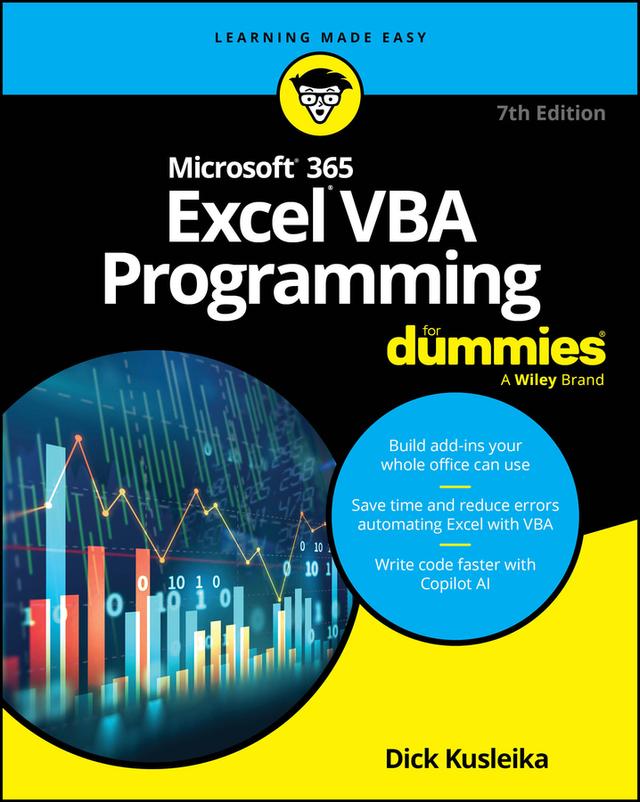Microsoft 365 Excel VBA Programming For Dummies by Dick Kusleika