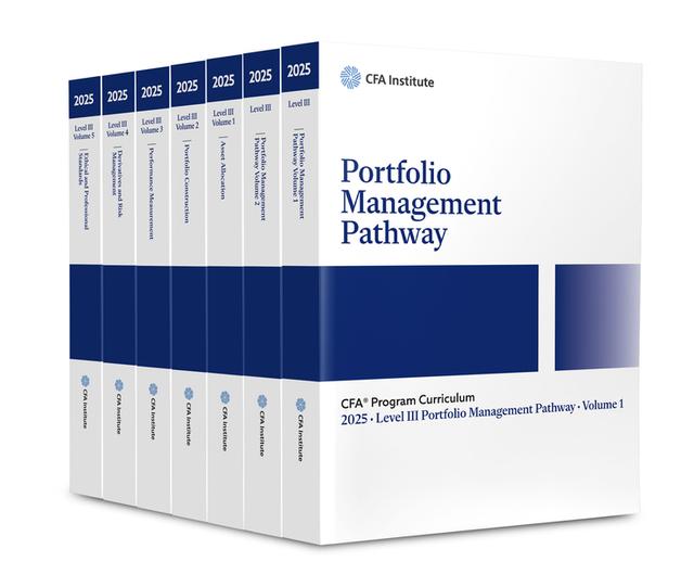 2025 CFA Program Curriculum Level III Portfolio Management Box Set by CFA Institute