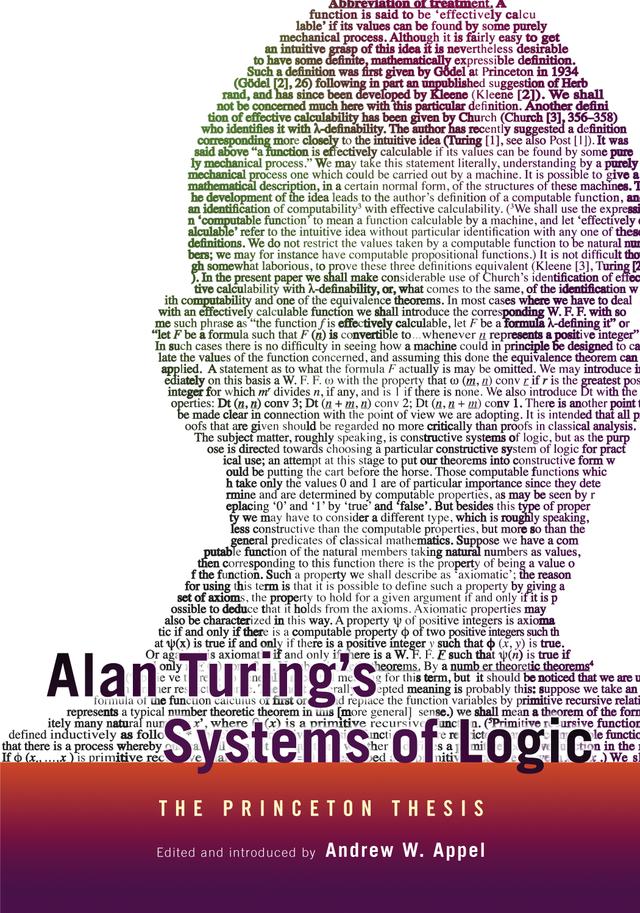 Alan Turing's Systems of Logic by Andrew W. Appel
