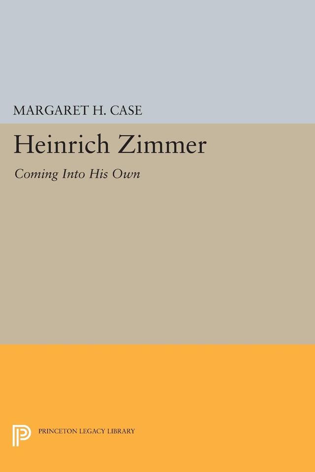 Heinrich Zimmer by Margaret Case