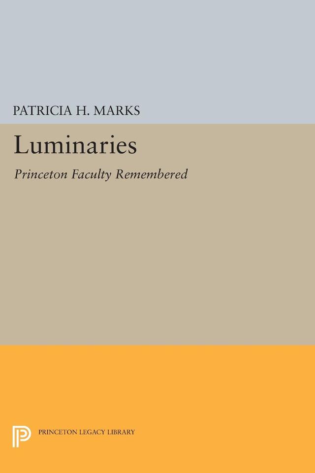 Luminaries by Patricia H. Marks