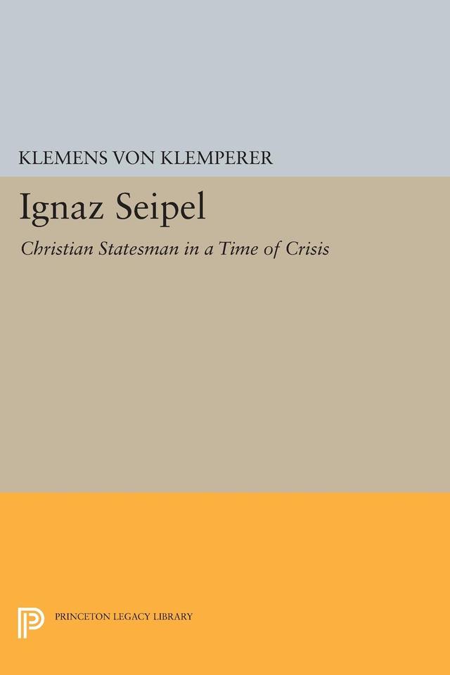 Ignaz Seipel by Klemens Von Klemperer