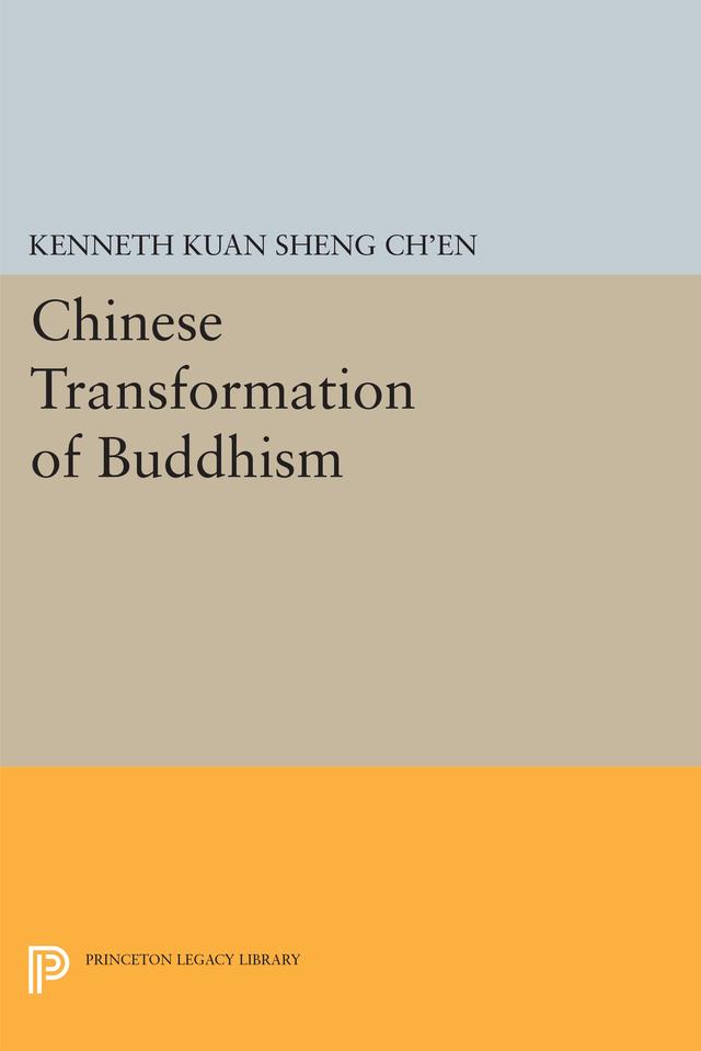 Chinese Transformation of Buddhism by Kenneth Kuan Sheng Ch'en