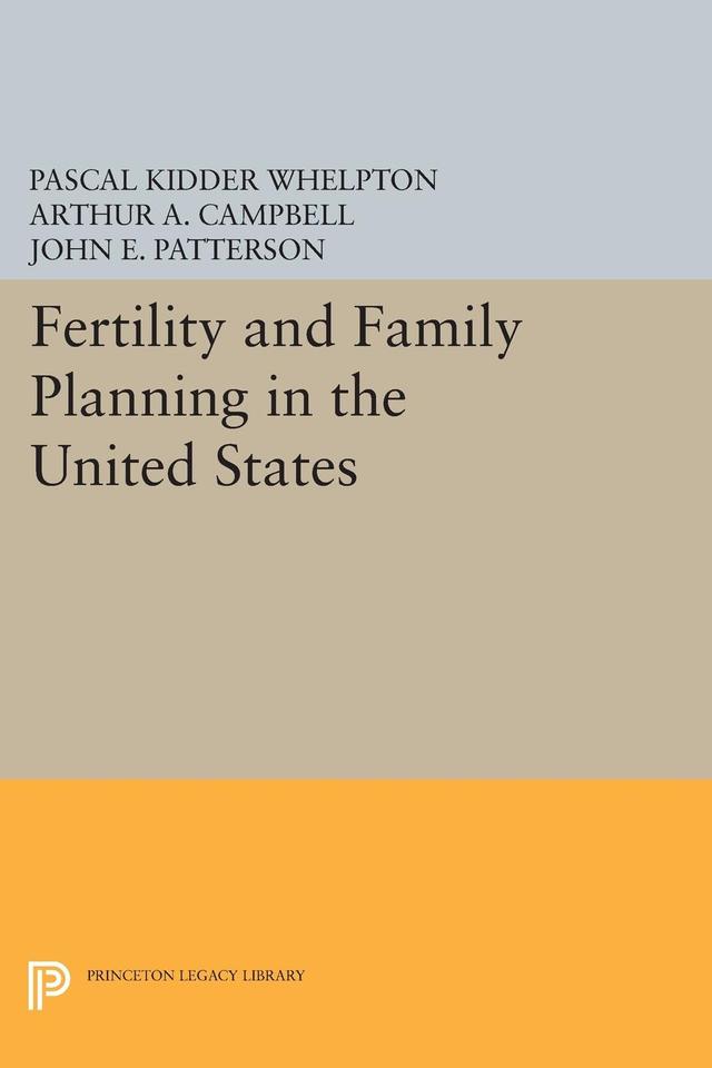 Fertility and Family Planning in the United States by Arthur A. Campbell, John E. Patterson, Pascal Kidder Whelpton