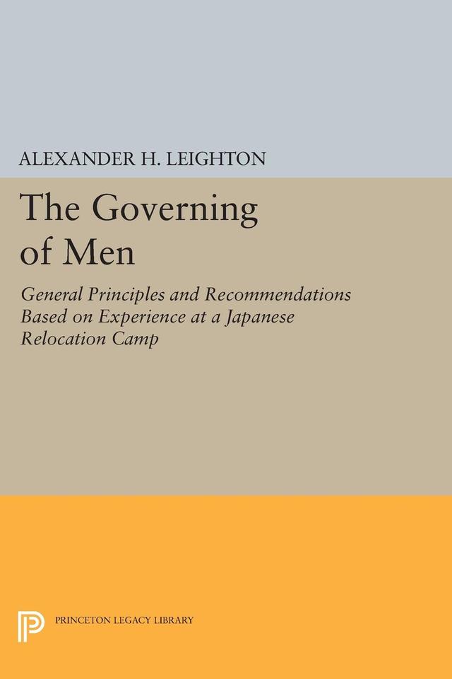 Governing of Men by A. H. Leighton