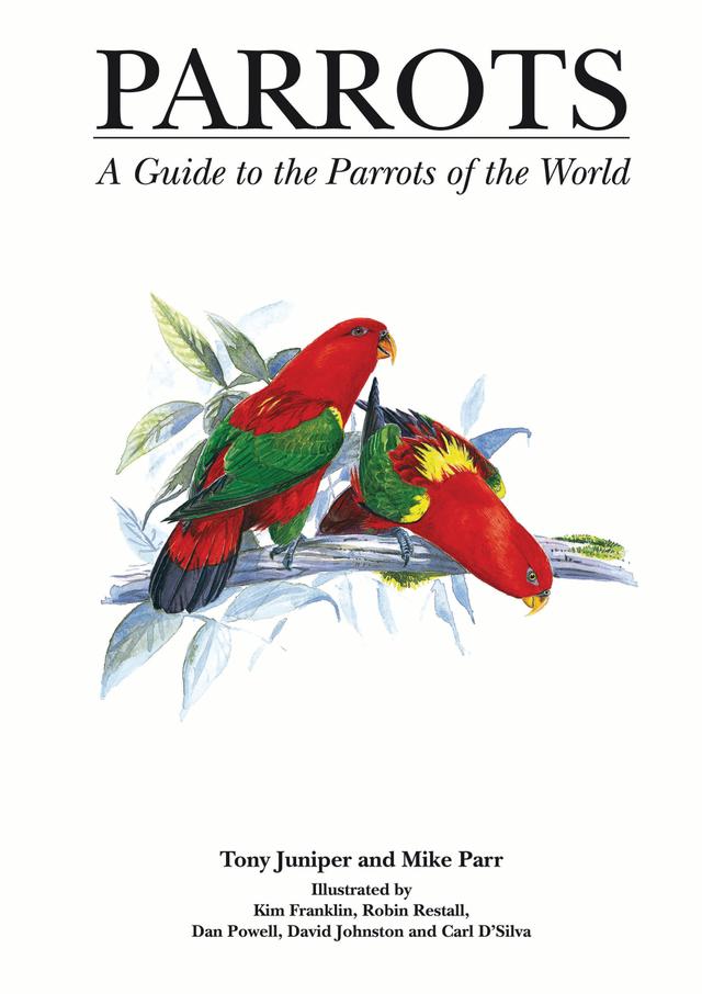 Parrots by Carl D'Silva, Dan Powell, David Johnston, Kim Franklin, Mike Parr, Robin Restall, Tony Juniper