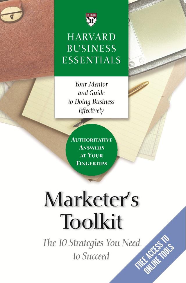 Marketer's Toolkit by Harvard Business Review