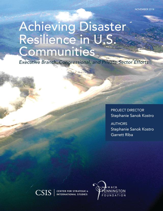 Achieving Disaster Resilience in U.S. Communities by Garrett Riba, Stephanie Sanok Kostro