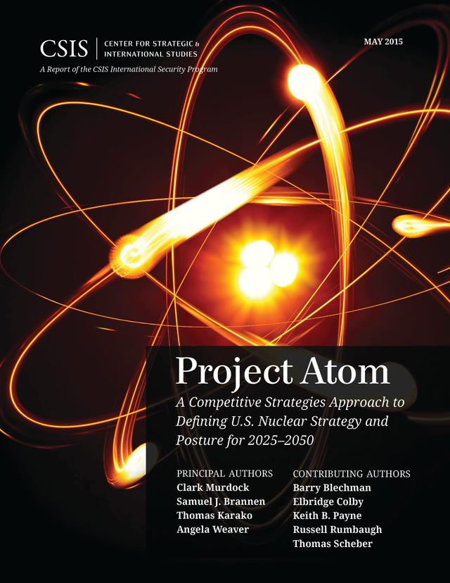 Project Atom by Angela Weaver, Clark Murdock, Samuel J. Brannen, Thomas Karako