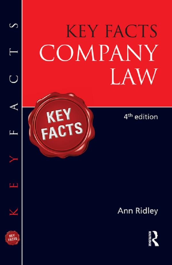 Key Facts Company Law by Ann Ridley