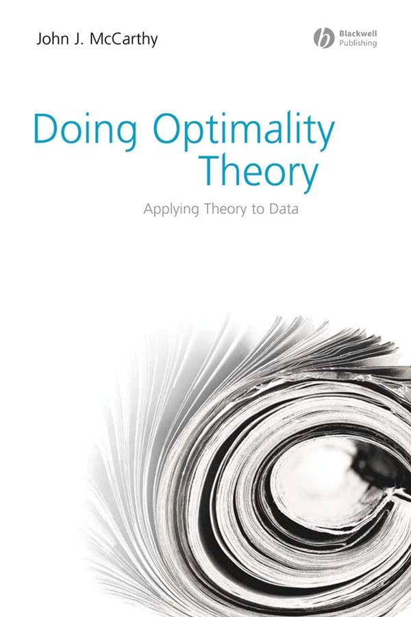 Doing Optimality Theory by John J. McCarthy