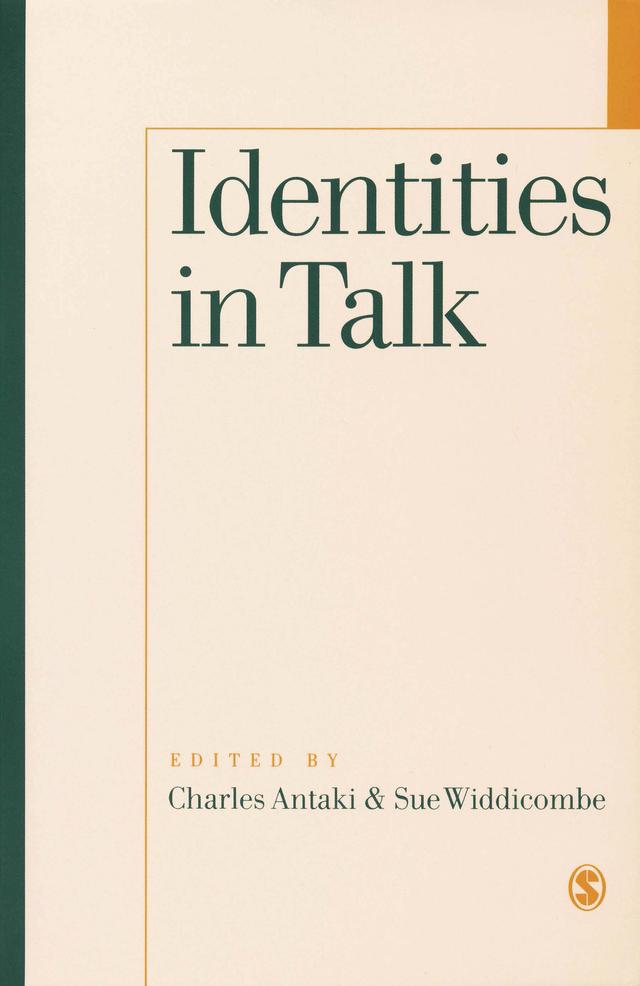 Identities in Talk by Charles Antaki