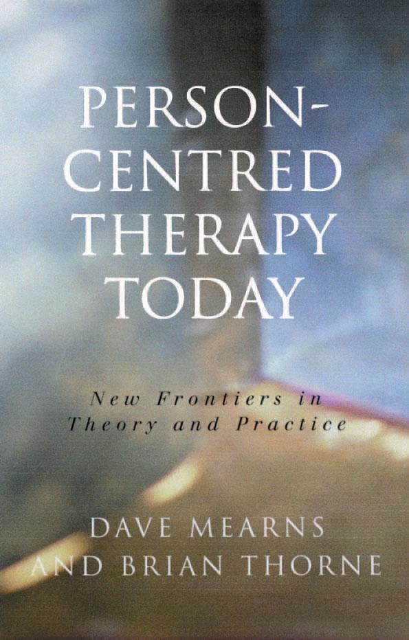 Person-Centred Therapy Today by Dave Mearns