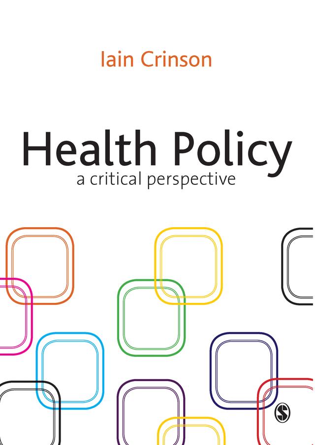 Health Policy by Iain Crinson
