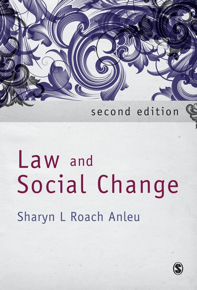 Law and Social Change by Sharyn L Roach Anleu