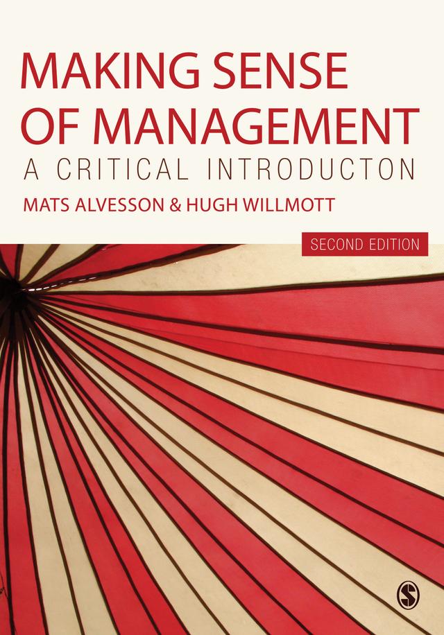 Making Sense of Management by Mats Alvesson