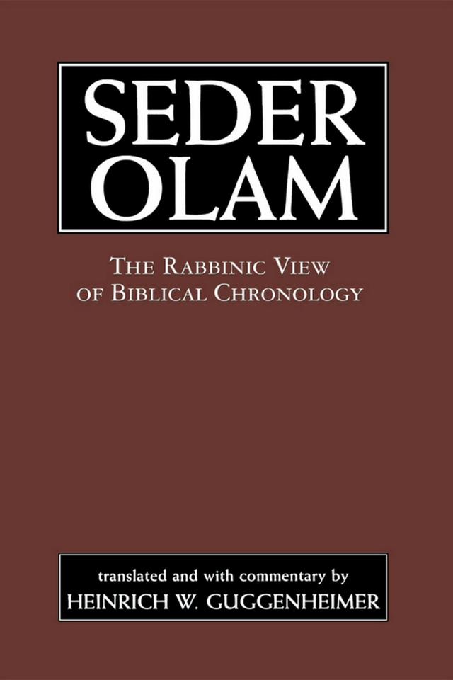 Seder Olam by Heinrich W. Guggenheimer, Seder Olam Rabbah