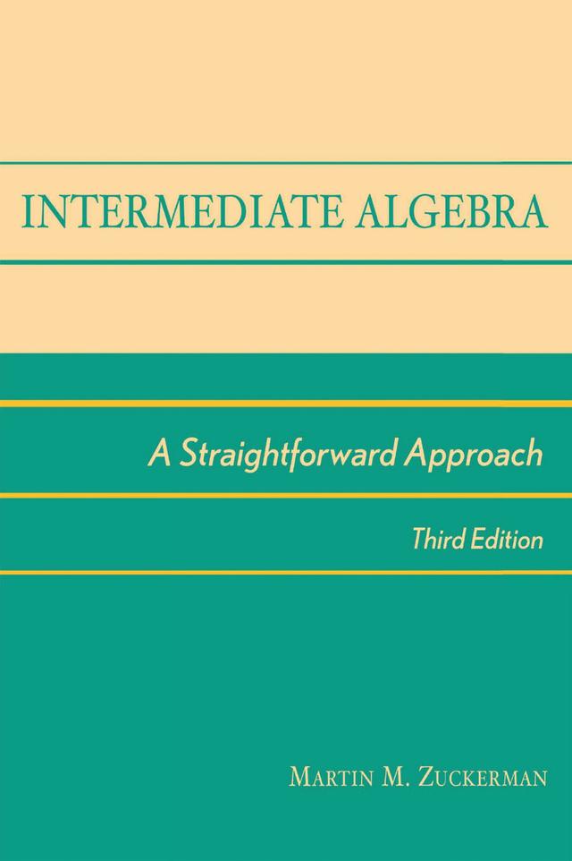 Intermediate Algebra by 