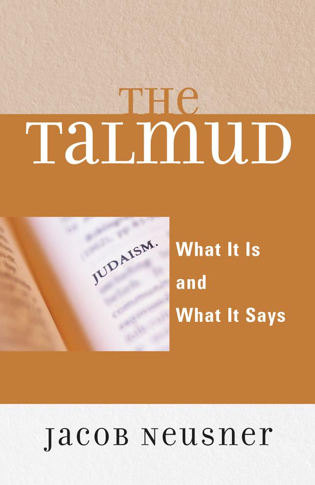 The Talmud by Jacob Neusner