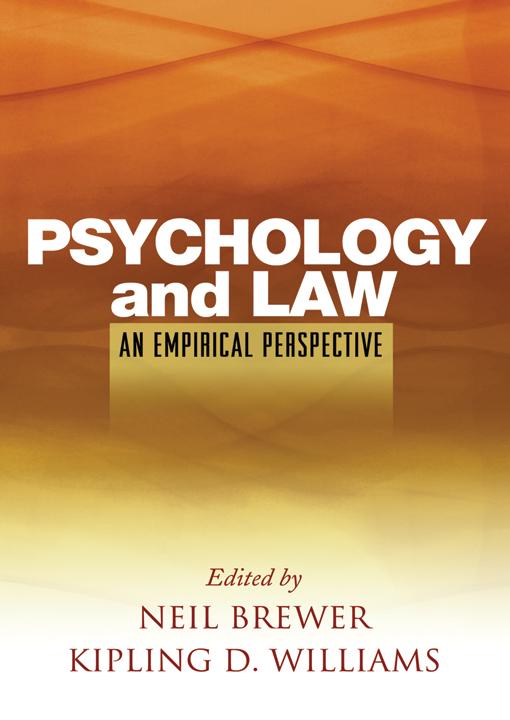 Psychology and Law by Kipling D. Williams, Neil Brewer