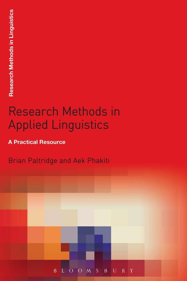 Research Methods in Applied Linguistics by 