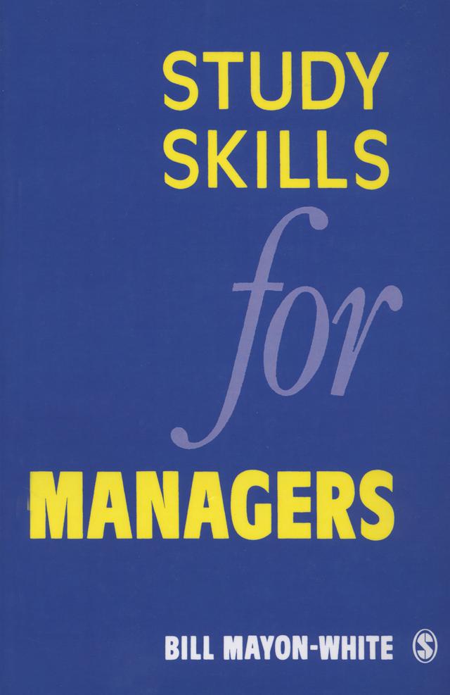 Study Skills for Managers by Bill Mayon-White