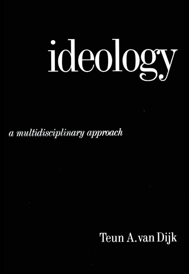 Ideology by Teun A Van Dijk