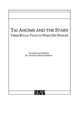 Tai Ahoms and the Stars by B. J. Terwiel, Ranoo Wichasin