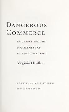 Dangerous Commerce by Virginia Haufler