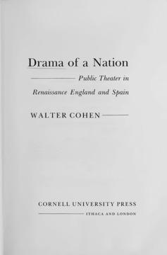 Drama of a Nation by Walter Cohen