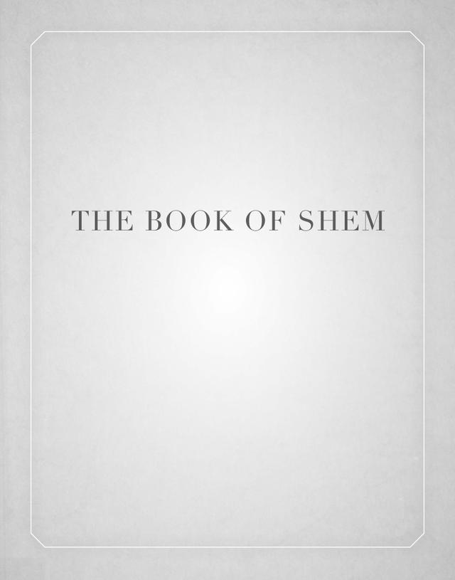 The Book of Shem by David Kishik
