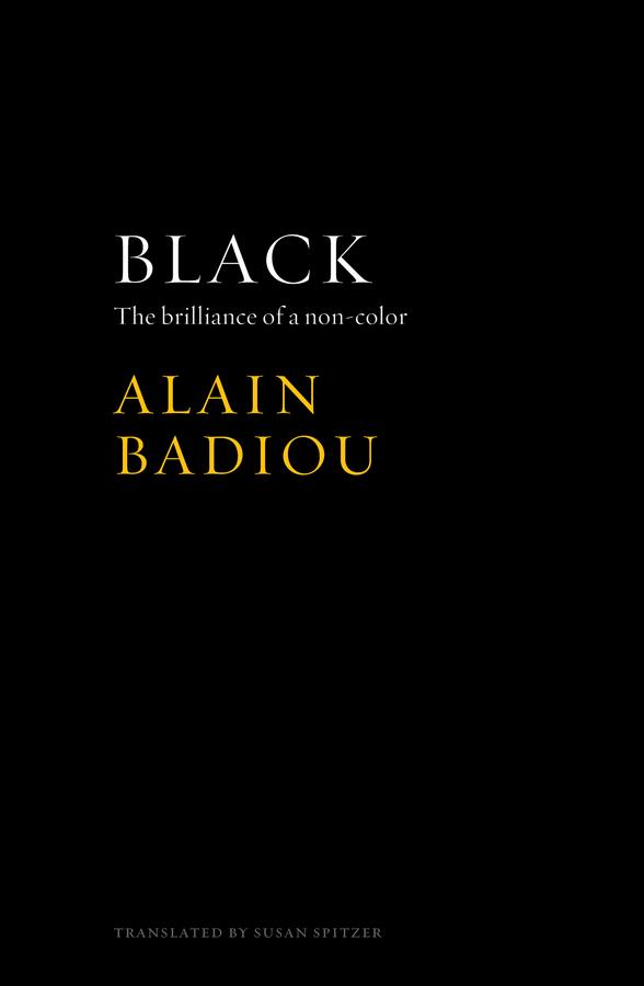 Black by Alain Badiou