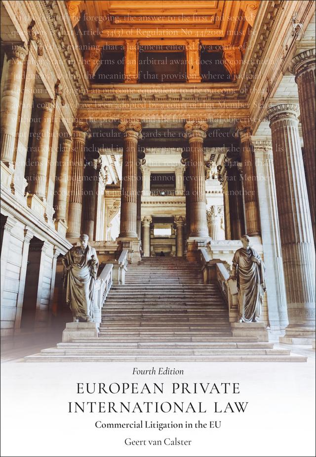 European Private International Law by Geert van Calster