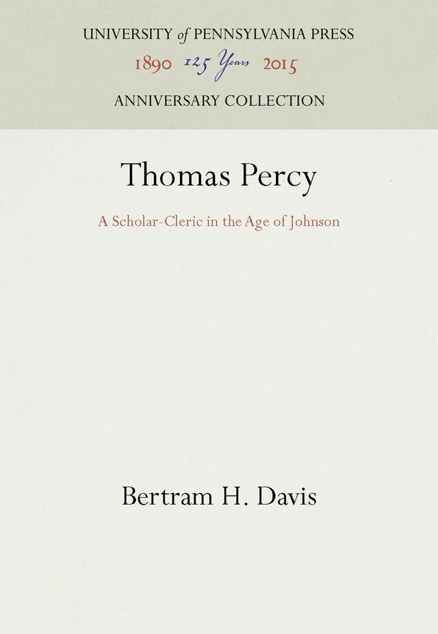 Thomas Percy by Bertram H. Davis