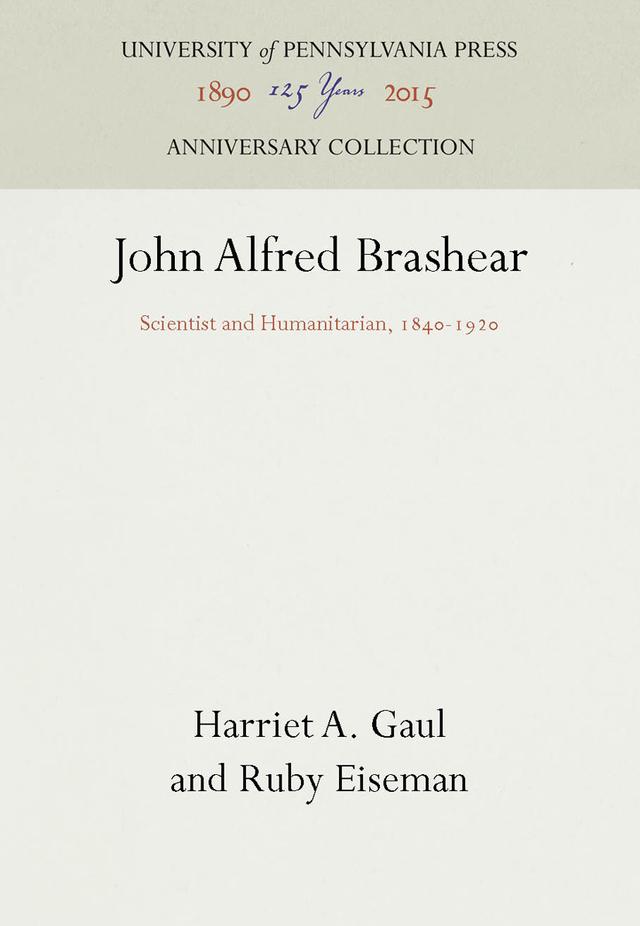 John Alfred Brashear by Harriet A. Gaul, Ruby Eiseman