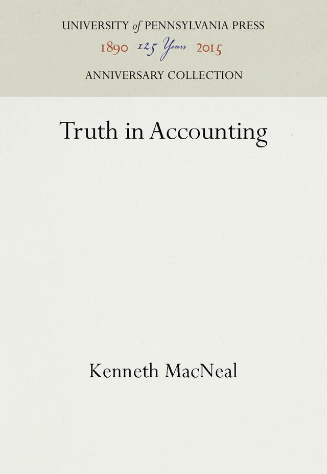 Truth in Accounting by Kenneth MacNeal