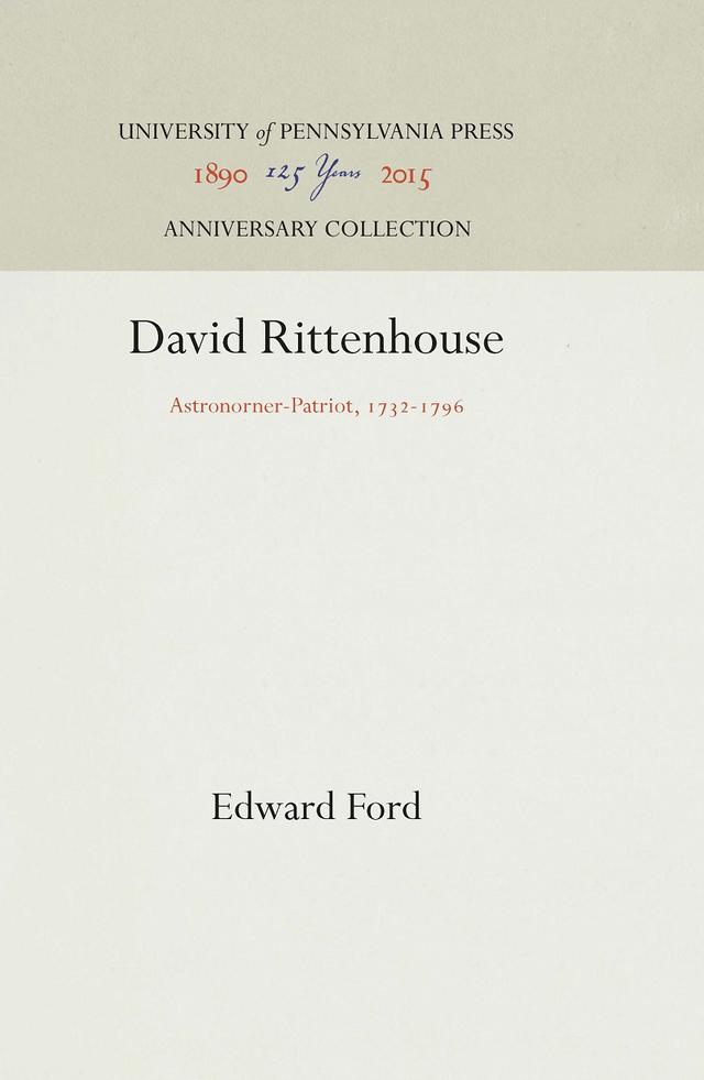 David Rittenhouse by Edward Ford, Thomas D. Cope