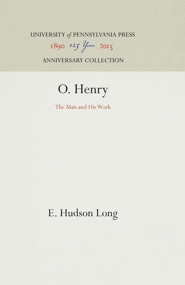 O. Henry by E. Hudson Long