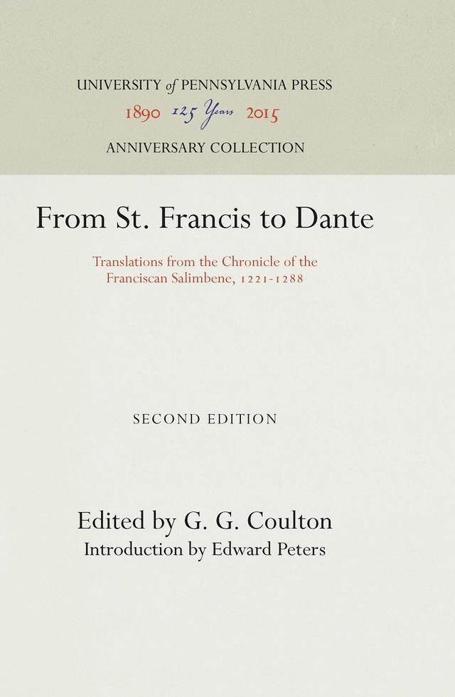 From St. Francis to Dante by Edward Peters, G. G. Coulton