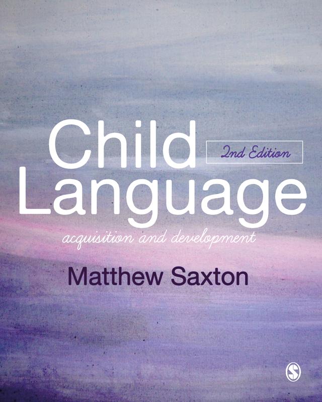 Child Language by Matthew Saxton