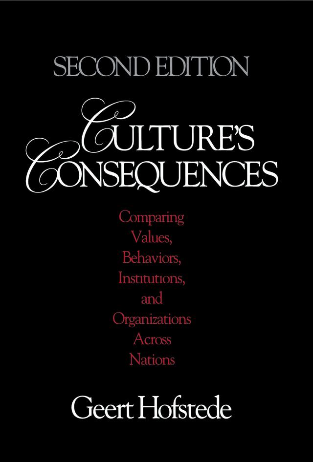 Culture′s Consequences by Geert Hofstede
