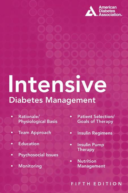 Intensive Diabetes Management by Joseph Wolfsdorf