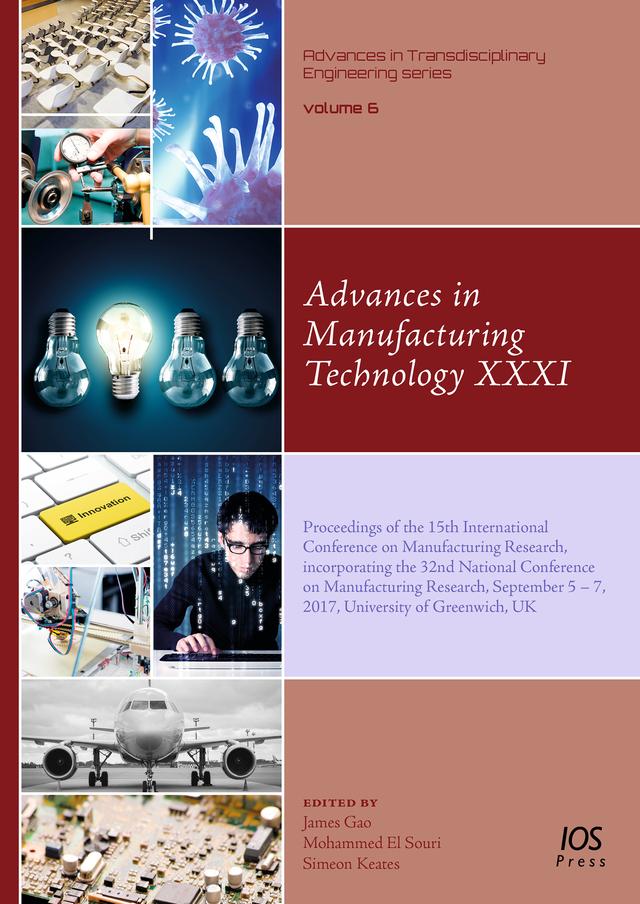 Advances in Manufacturing Technology XXXI by Simeon Keates