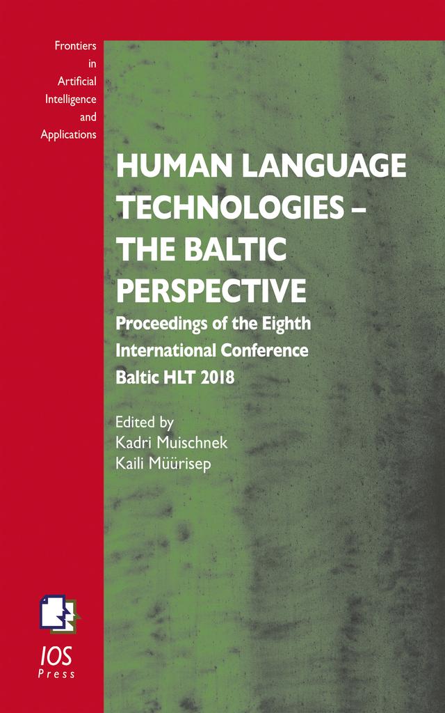 Human Language Technologies – The Baltic Perspective by Kaili Müürisep