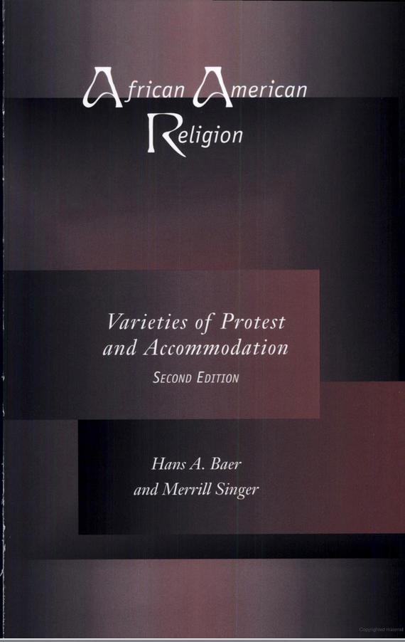 African American Religion by Hans A. Baer, MERRILL SINGER