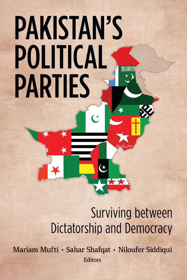Pakistan's Political Parties by Ali Cheema, Anushay Malik, Asad Liaqat, Ayesha Siddiqa, Christopher Clary, Hassan Javid, Johann Chacko, Mariam Mufti, Mohammad Waseem, Niloufer Siddiqui, Philip Jones, Saeed Shafqat, Sahar Shafqat, Sameen Mohsin Ali, Sarah Khan, Shandana Khan Mohmand, Tabinda M. Khan, Tahir Naqvi, Yasser Kureshi