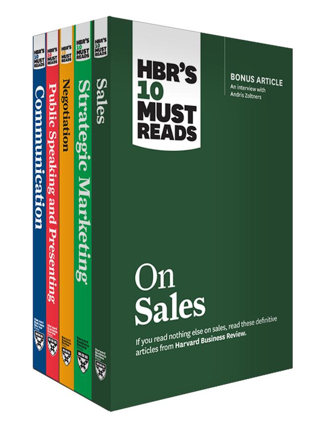 HBR's 10 Must Reads for Sales and Marketing Collection (5 Books) by Harvard Business Review